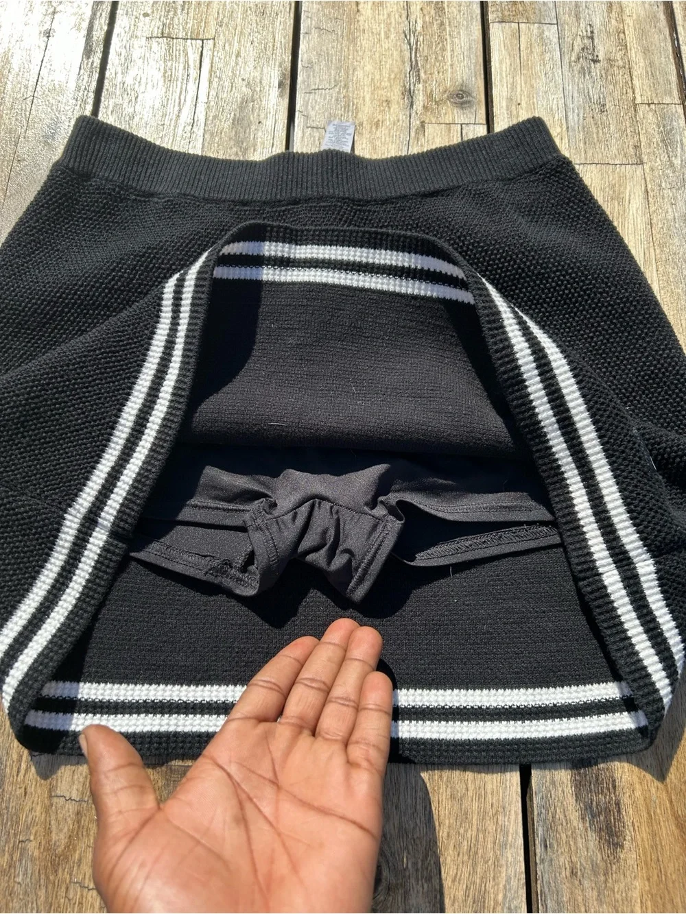 ALO Tennis Club Sweater Knit Skirt | Size Small